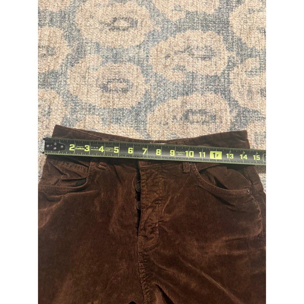Free People Good Luck Mid-Rise Cord Barrel Jeans Size 26 Excellent Condition - Picture 3 of 6